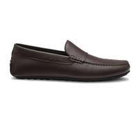 BOSS Loafer aus gewalktem Leder mit Profilsohle - Style Noel_Mocc_grpe, 50568700 Dunkelbraun 40