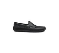 BOSS Loafer aus gewalktem Leder mit Profilsohle - Style Noel_Mocc_grpe, 50568700 Schwarz 46