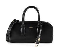 Boss Numah Handtasche Leder 27 cm schwarz