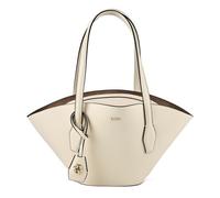 Boss Numah Schultertasche Leder 42 cm weiss