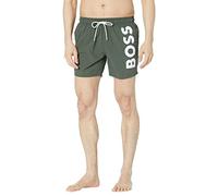 BOSS Octopus Badehose für Herren, Grüner Kohlgrün, S