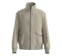 Allwetterjacke BOSS ORANGE "Ohice", Herren, Gr. 46, beige (light beige271), Web, Obermaterial: 88% Polyamid, 12% Elasthan, unifarben, regular fit hüftlang, Strickbündchen, Jacken, wasserabweisend Kapu