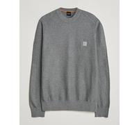 BOSS ORANGE Anion Knitted Sweater Silver Grau M