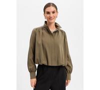BOSS Orange Blouson Damen Viskose grün, 40