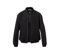 BOSS Orange Blouson Herren Mikrofaser schwarz, 48 (S)
