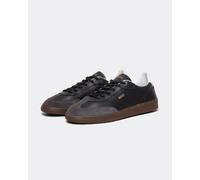 BOSS Orange Brandon Herrenturnschuhe aus Leder und Wildleder mit geprägtem Logo EU 44.5 / UK 10