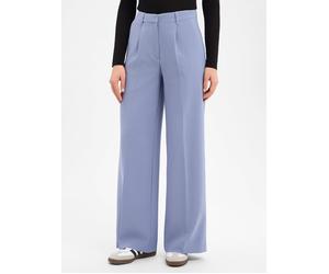 BOSS Orange Bundfaltenhose Damen blau, 40