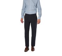 BOSS Orange Bundfaltenhose Herren Baumwolle blau, 34/34