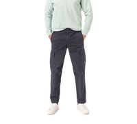 BOSS Orange Cargohose Herren Regular Fit Baumwolle blau, 32/32