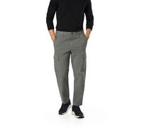 BOSS Orange Cargohose Herren Regular Fit Baumwolle grau, 34/34