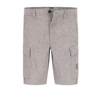 BOSS Orange Cargoshorts Herren Comfort Fit Leinen beige, 33