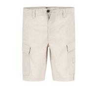 BOSS Orange Cargoshorts Herren Comfort Fit Leinen beige, 34
