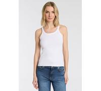 BOSS Tanktop aus Stretch-Baumwolle mit Racerback - Style C_Epetite, 50554664 Weiß L