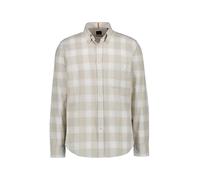 BOSS Orange Regular Fit Freizeithemd aus reiner Baumwolle Modell 'RICKERT' in Sand, Größe XL