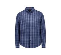 BOSS Regular-Fit Hemd aus Baumwoll-Flanell - Style Rickert_M, 50549430 Blau gemustert XXL
