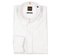 BOSS Regular-Fit Hemd aus Oxford-Baumwolle - Style Rickert_M, 50519707 Weiß S