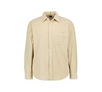 BOSS Orange Hemd Herren Regular Fit Langarm Cord beige, S