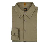 BOSS Slim-Fit Hemd aus Baumwoll-Jersey - Style Myjersey_M, 50543089 Hellgrün L