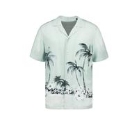 BOSS Orange Hemden Herren Regular Fit Kurzarm grün, M
