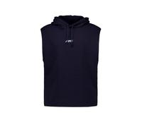 BOSS Orange Hoodie Herren Comfort Fit Baumwoll-Stretch blau, L