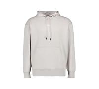 BOSS Orange Hoodie Herren Comfort Fit Baumwolle grau, L