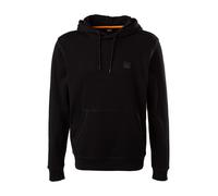 BOSS Orange Hoodie Herren Comfort Fit Baumwolle schwarz, S