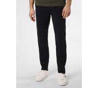 Chinohose BOSS ORANGE "Chino_tapered" Gr. 33, Länge 32, blau (404_dark_blue) Herren Hosen (82657639-33)