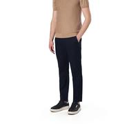 BOSS Hose aus Leinen-Mix mit Logo-Detail - Style Sanderson-L-3, 50559595 Dunkelblau 38/30