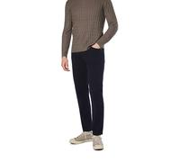 BOSS Orange Hose Herren Slim Fit Baumwolle blau, 34/32