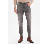 BOSS Orange Slim Fit Jeans aus Baumwoll-Mix Modell 'ONYX BO' in Dunkelgrau, Größe 36/34