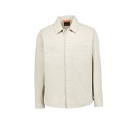 BOSS Orange Jeanshemd Herren Comfort Fit Langarm Baumwolle beige, M