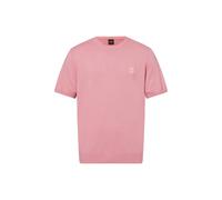 BOSS Orange Kurzarm-Pullover mit Cashmere-Anteil Herren altrosa, M