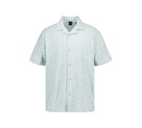 BOSS Orange Kurzarmhemd Herren Regular Fit Kurzarm Frottee grün, XL
