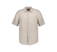 BOSS Orange Kurzarmhemd Herren Regular Fit Kurzarm Leinen beige, XXL
