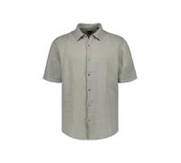 BOSS Orange Kurzarmhemd Herren Regular Fit Kurzarm Leinen grün, L