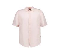 BOSS Orange Kurzarmhemd Herren Regular Fit Kurzarm Leinen rosa, XL