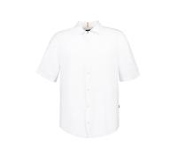 BOSS Orange Kurzarmhemd Herren Regular Fit Kurzarm Leinen weiß, 3XL