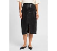 BOSS Orange Lederrock Damen schwarz, 36