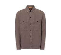 BOSS Orange Leinenhemd Herren Regular Fit Leinen kitt, S