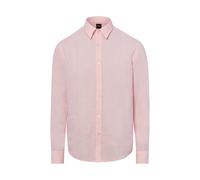 BOSS Orange Leinenhemd Herren Regular Fit rosa, L