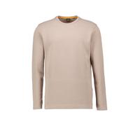 BOSS Orange Longsleeve Herren Slim Fit Langarm Baumwolle beige, S