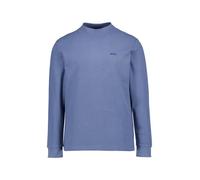 BOSS Orange Longsleeve Herren Slim Fit Langarm Baumwolle blau, L