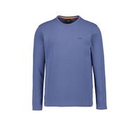 BOSS Orange Longsleeve Herren Slim Fit Langarm Baumwolle blau, L