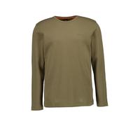 BOSS Orange Longsleeve Herren Slim Fit Langarm Rundhals Baumwolle grün, M