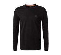 BOSS Orange Longsleeve Herren Slim Fit Langarm Rundhals Baumwolle schwarz, 3XL