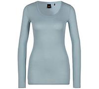 BOSS Orange Longsleeve in Hellblau - Größe L | Damen Tops