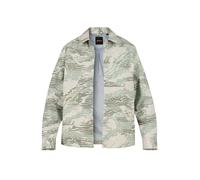 BOSS Orange Overshirt Herren Umlegekragen Mikrofaser grün camouflage, M