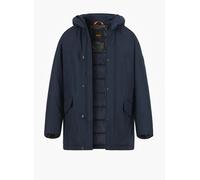 BOSS Orange Parka Herren Stehkragen blau, 48 (S)