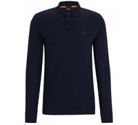 BOSS Orange Passerby Herren Langarm Stretch-Cotton Polo-Shirt mit Logo-Patch NOS M