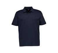 BOSS Orange Polo-Shirt Herren Regular Fit Kurzarm Baumwoll-Jersey blau, S